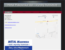Tablet Screenshot of centro.metal.zary.com.pl