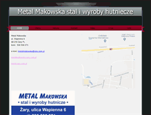 Tablet Screenshot of metal.zary.com.pl